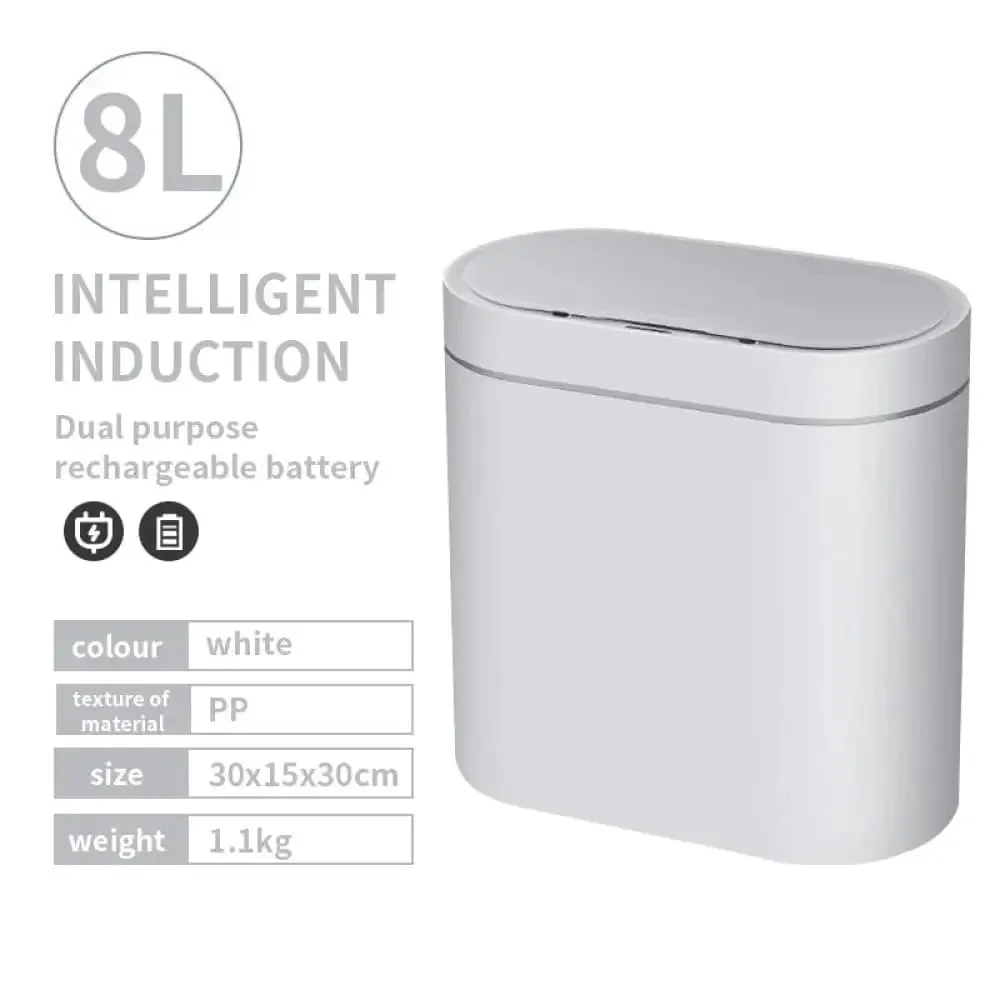 Electronic Automatic Household Waterproof Narrow Sensor Trash
