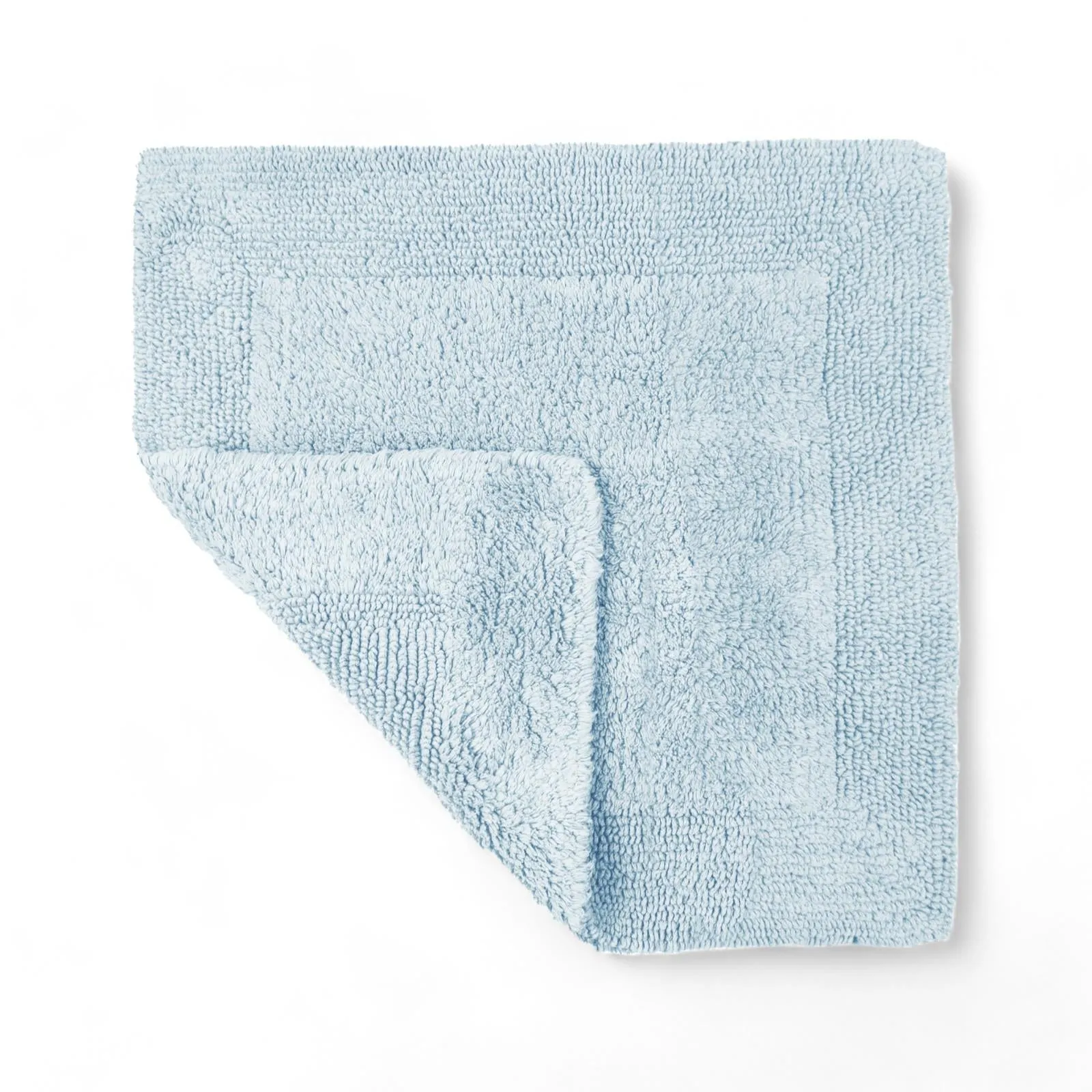Elegance Reversible Shower Mat Baby Blue