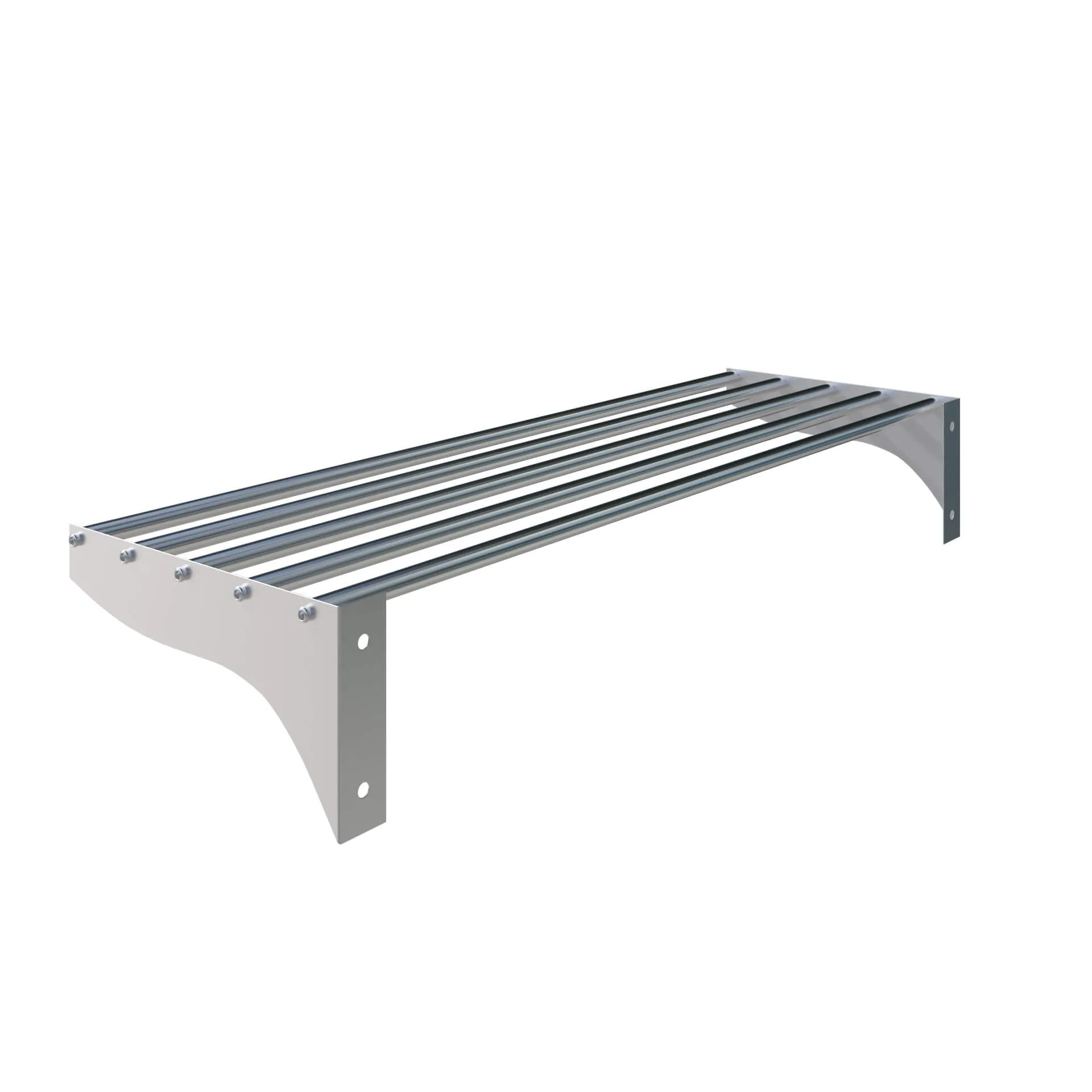 Empire Stainless Steel Tube Wall Shelf 900mm - TWS-0900