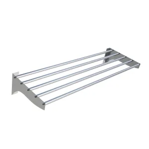 Empire Stainless Steel Tube Wall Shelf 900mm - TWS-0900