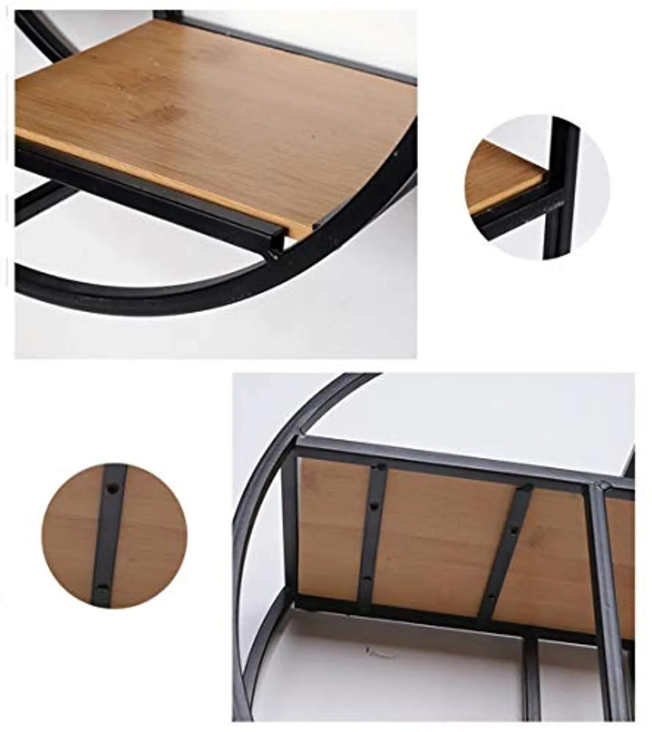 Floating Shelves Round Wood Wall Shelf as Hanging Shelves