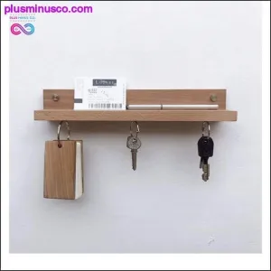 Floating Wall Mounted Storage Shelf   Magnetic Key Rack /