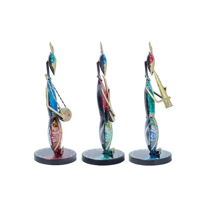 Folk Fancy Musical Showpiece - Set Of Three