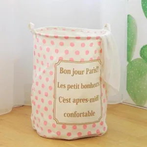 French Analogy Nursery Storage Laundry Basket