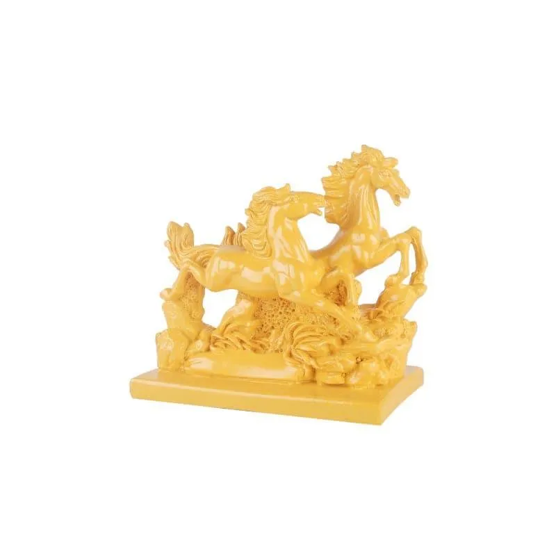 Galloping Stallion Showpiece - Yellow