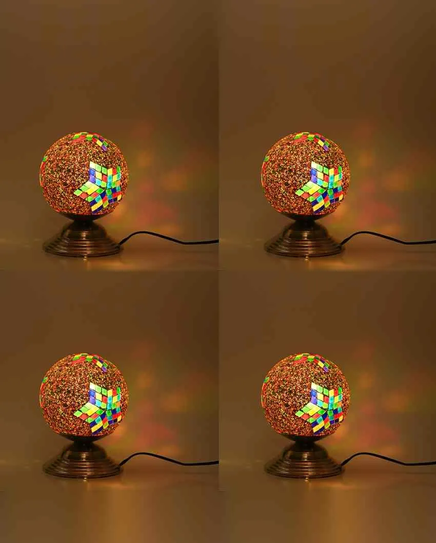 Gardenia Decorative Home LED Compatible Stylish Night Table Lamp | 6 x 8 inches