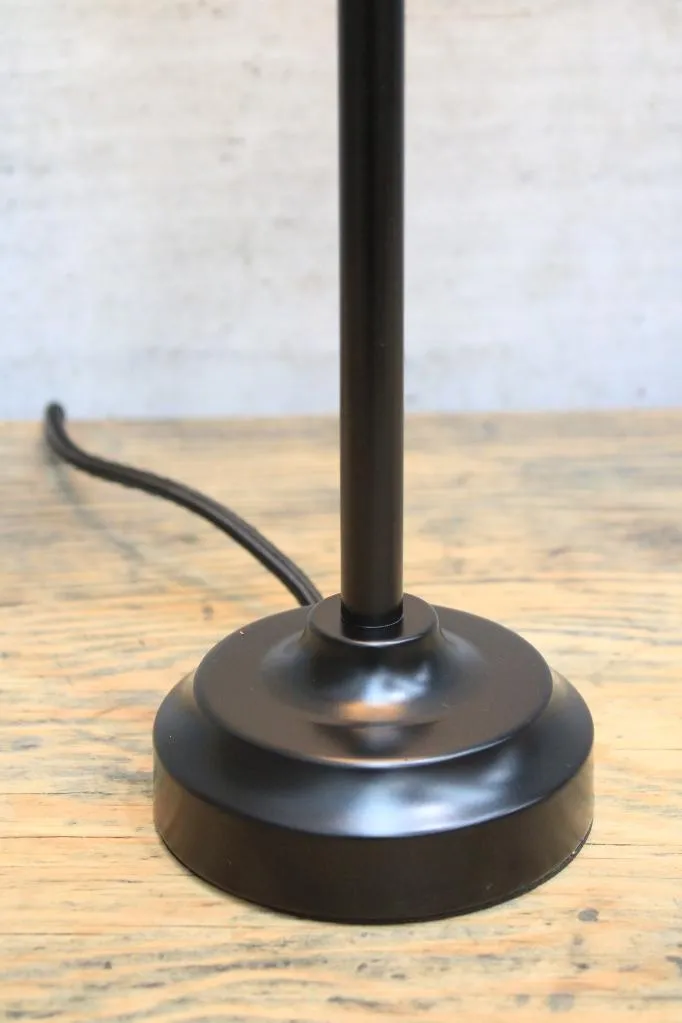 Glass Ball Candlestick Table Lamp