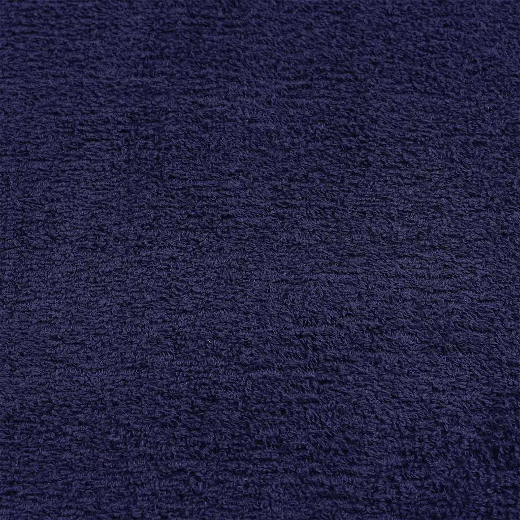 Guest Towels 4 pcs Navy Blue 30x50 cm 360 gsm 100% Cotton