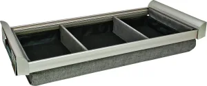 Hafele Divided Lingerie Drawer, Engage Closet Organization