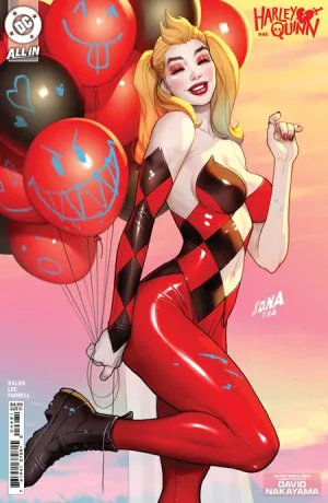 HARLEY QUINN (2021) #46 CVR E DAVID NAKAYAMA ARTIST SPOTLIGHT CARD STOCK VAR
