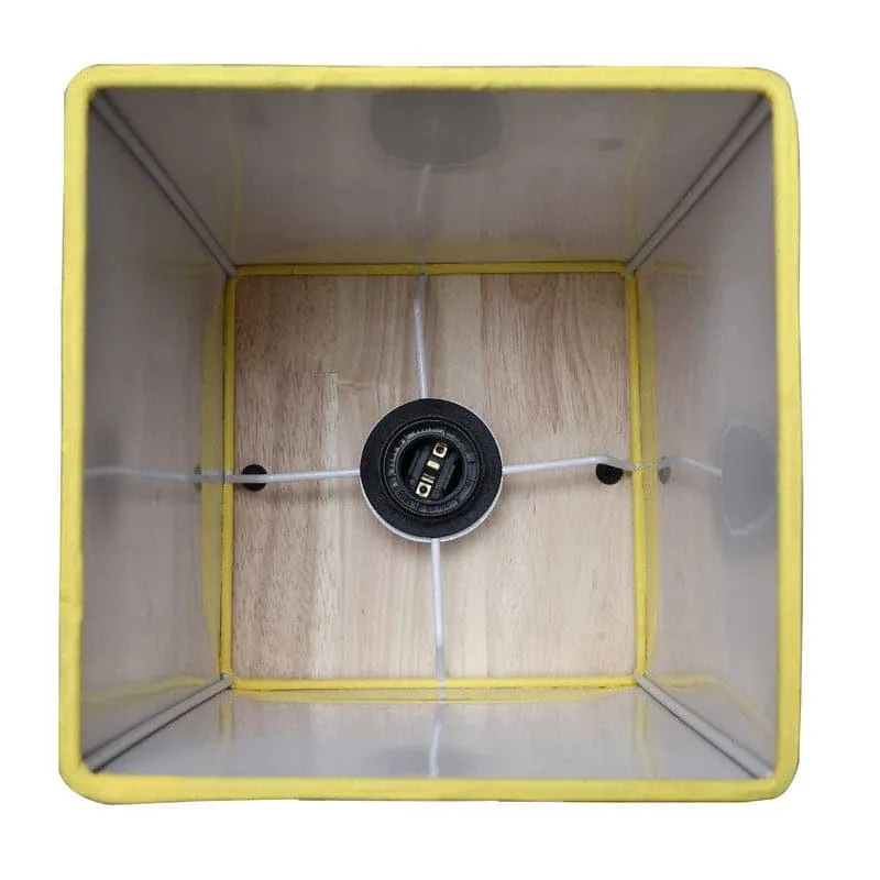 Honey Gleam Floor Lamp With Shelf