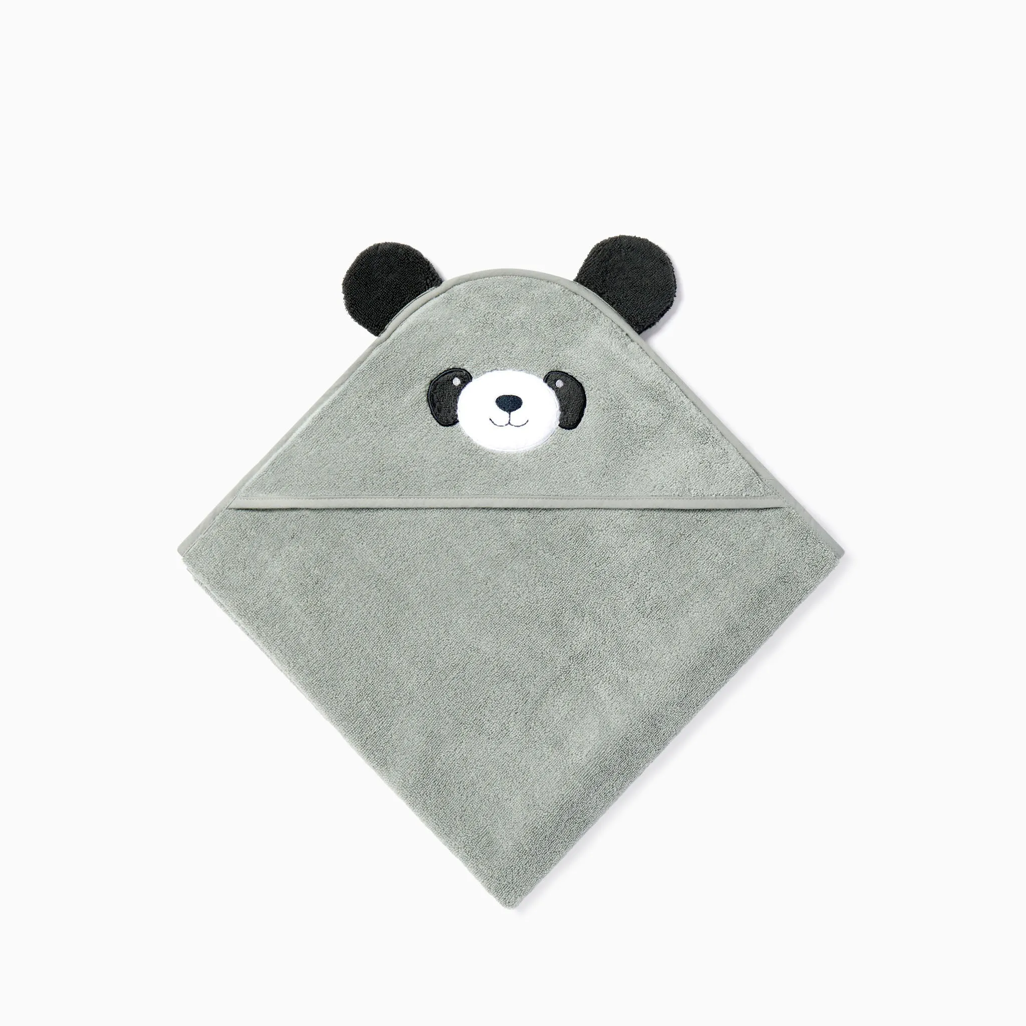 Hooded Panda Baby Bath Towel