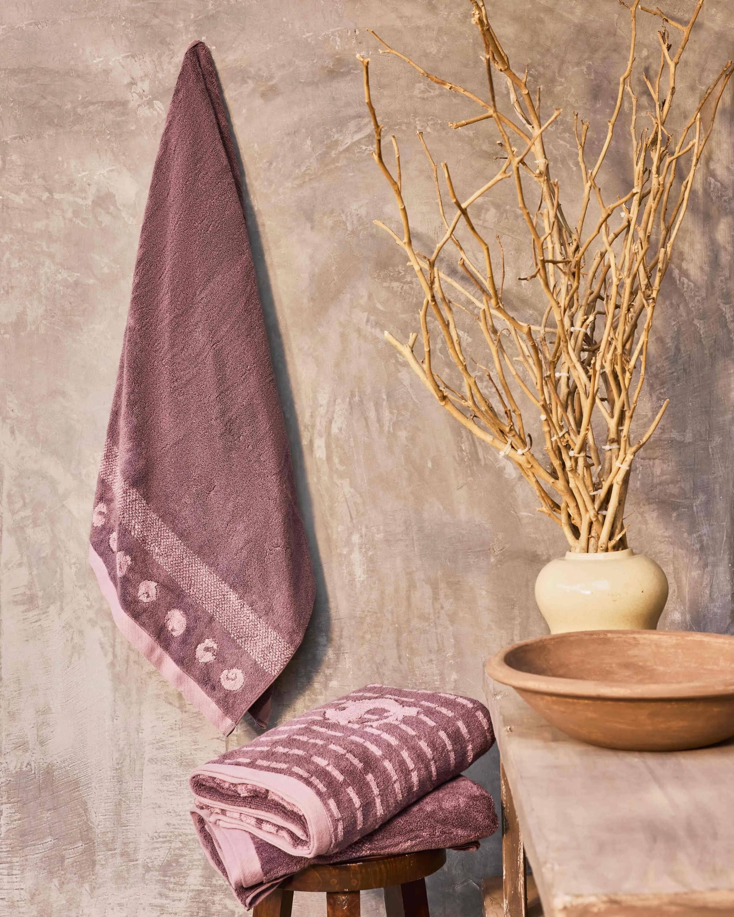 Hututi Bath Towels - Set of 2