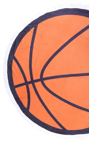 JP611-58 Basket Ball Print 100% Cotton Beach Towels