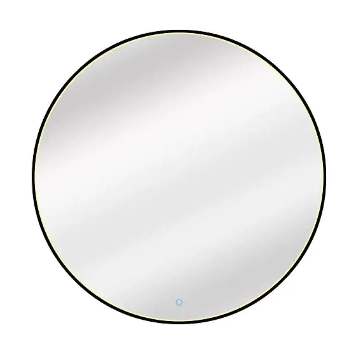 Keanu Round 36 In. Tri-color LED Wall Mirror With Touch On/Off Dimmer Function