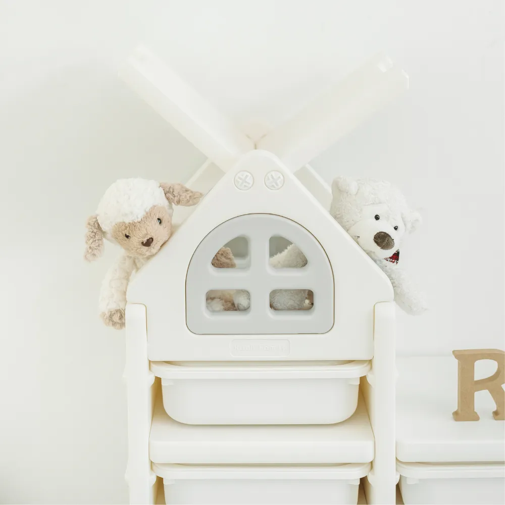 Kids Storage Rack Organiser Cabinet