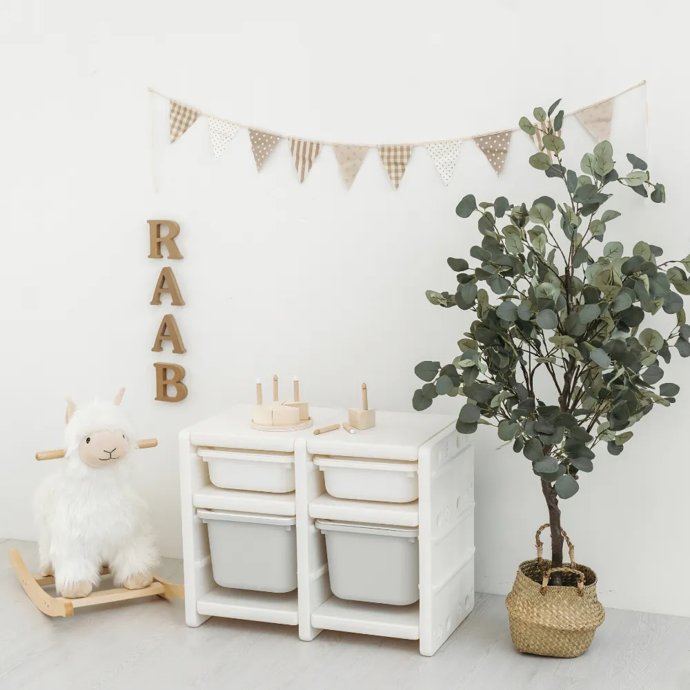 Kids Storage Rack Organiser Cabinet