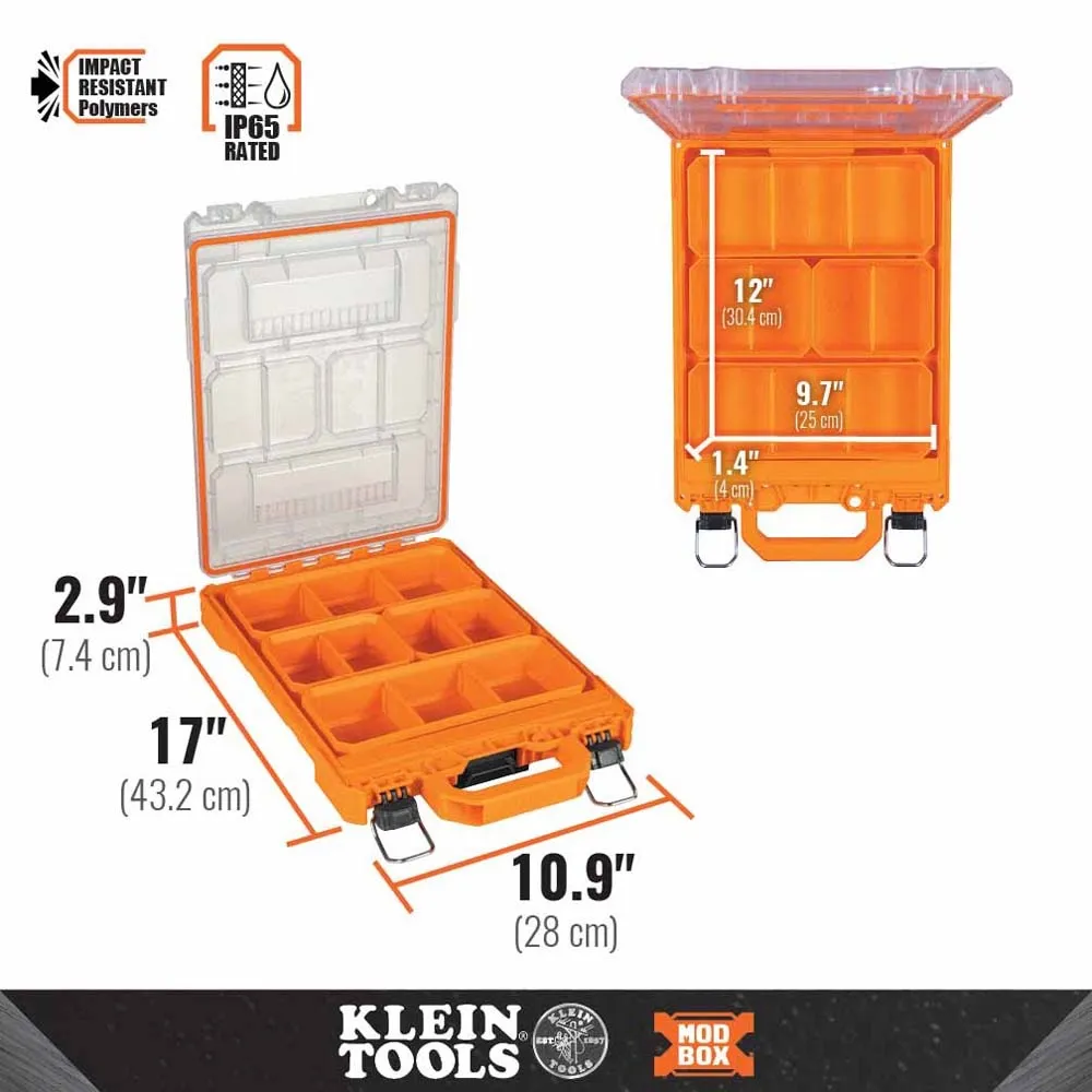 Klein 54809MB MODbox Short Component Box, Half Width