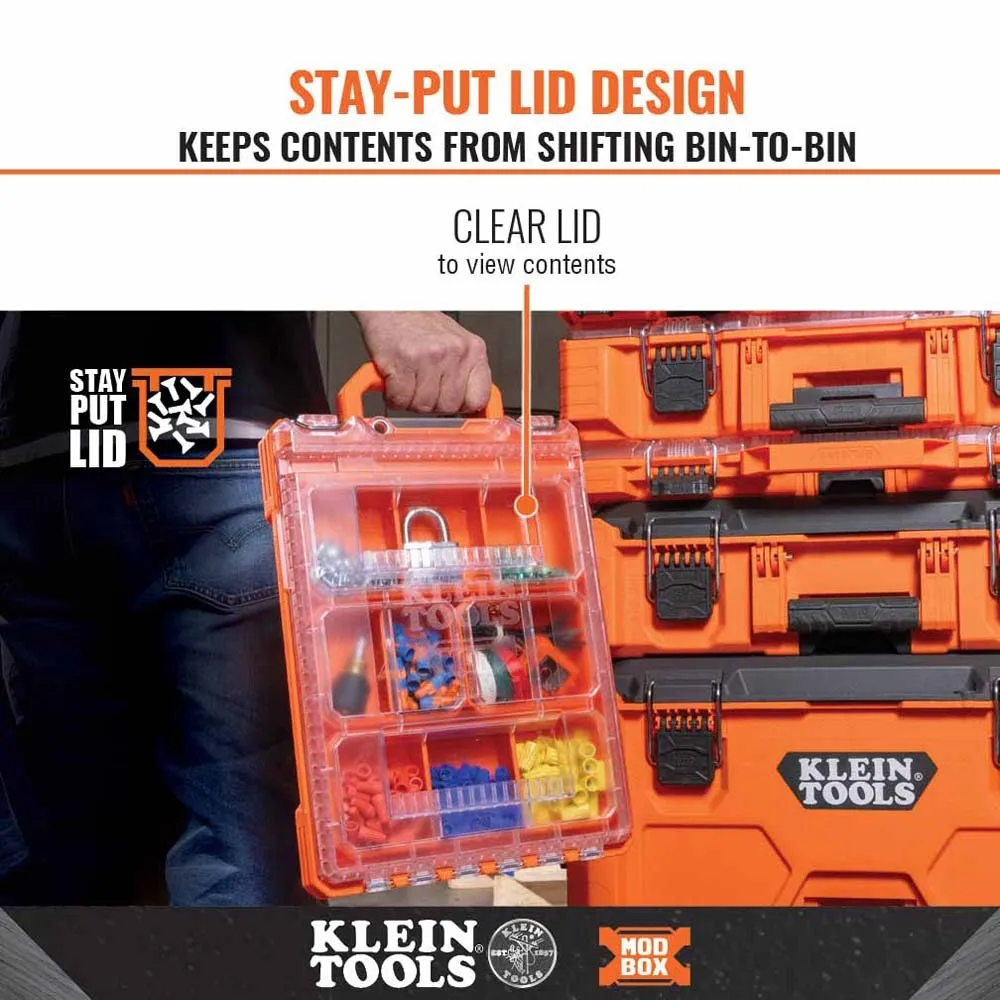 Klein 54809MB MODbox Short Component Box, Half Width