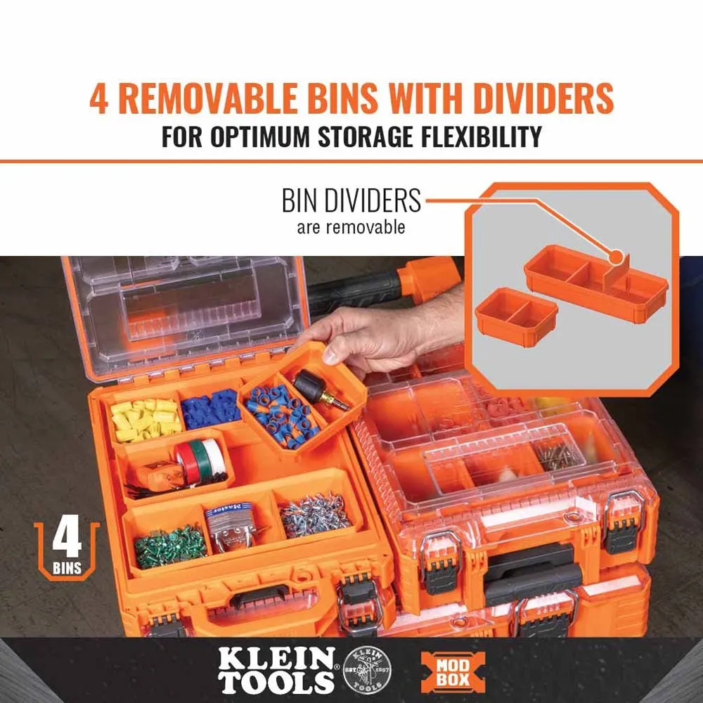 Klein 54809MB MODbox Short Component Box, Half Width