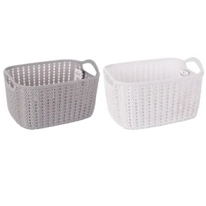 Lace Storage Baskets