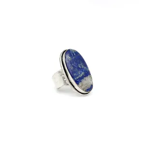 Lapis Adjustable Ring