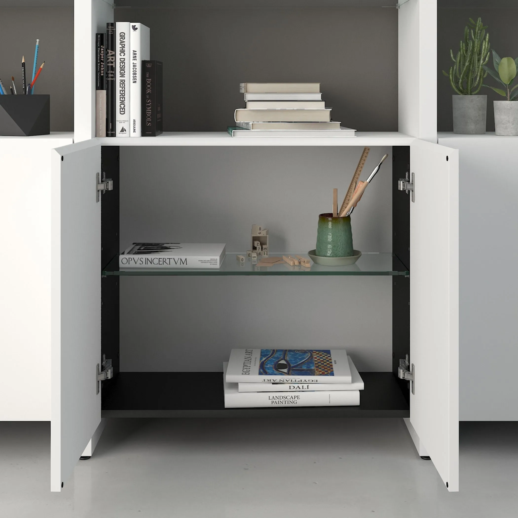 Linea Offset 3 Shelf System