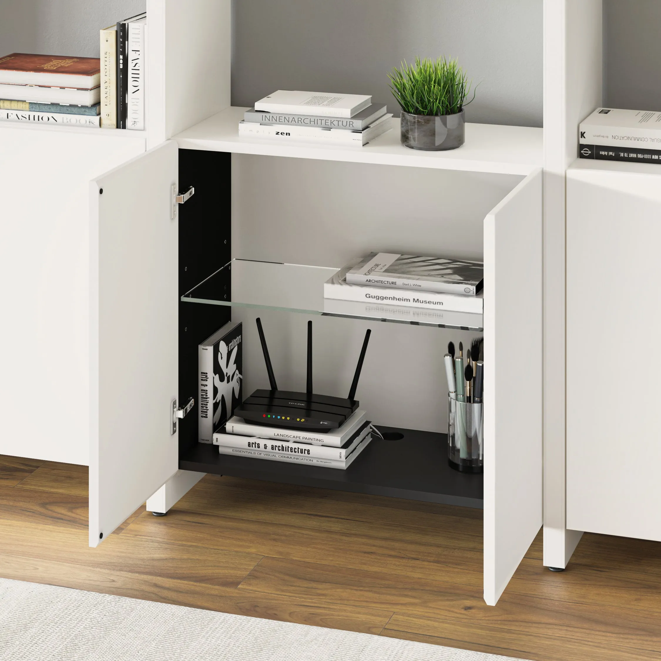 Linea Offset 3 Shelf System