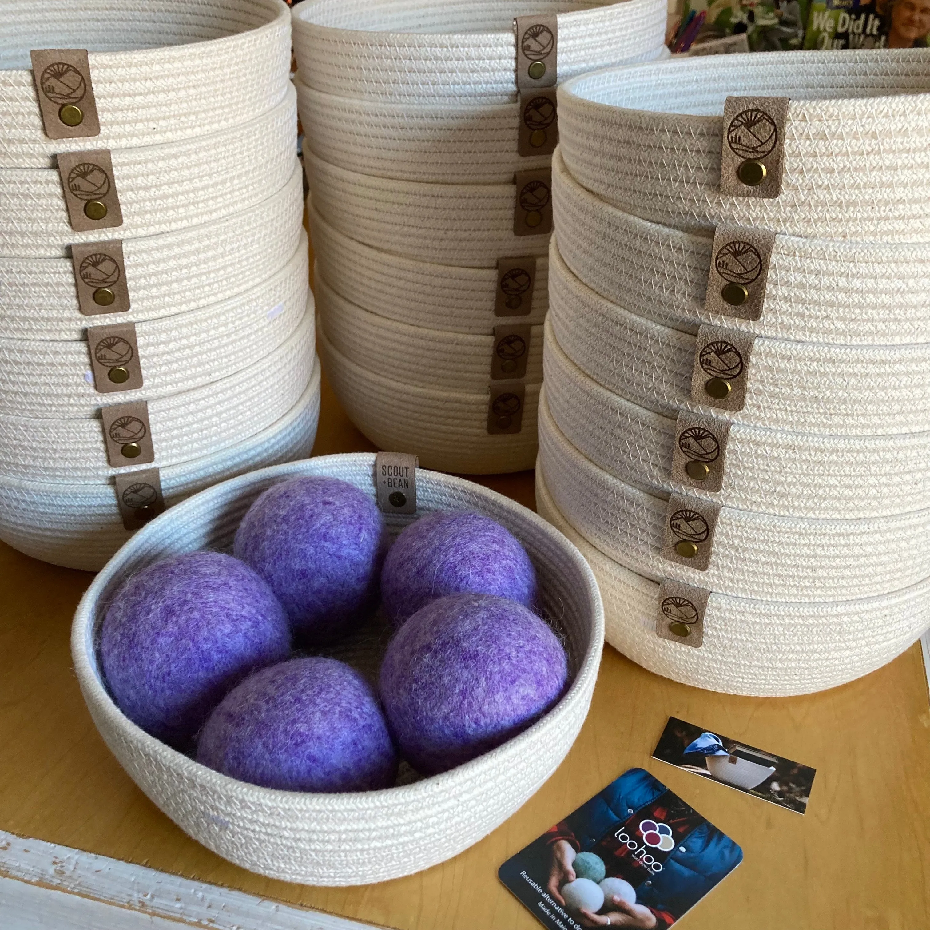 LooHoo Wool Dryer Balls Gift Set — Roped In