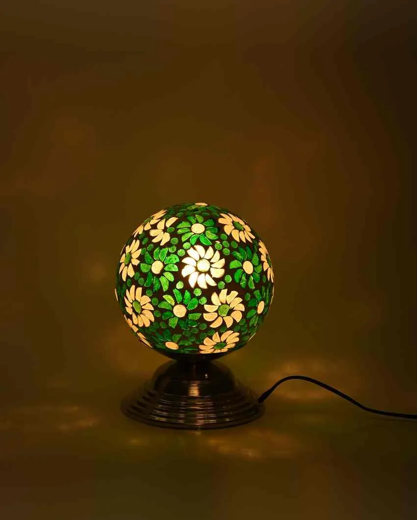 Loto Decorative Home LED Compatible Stylish Night Table Lamp | 6 x 8 inches