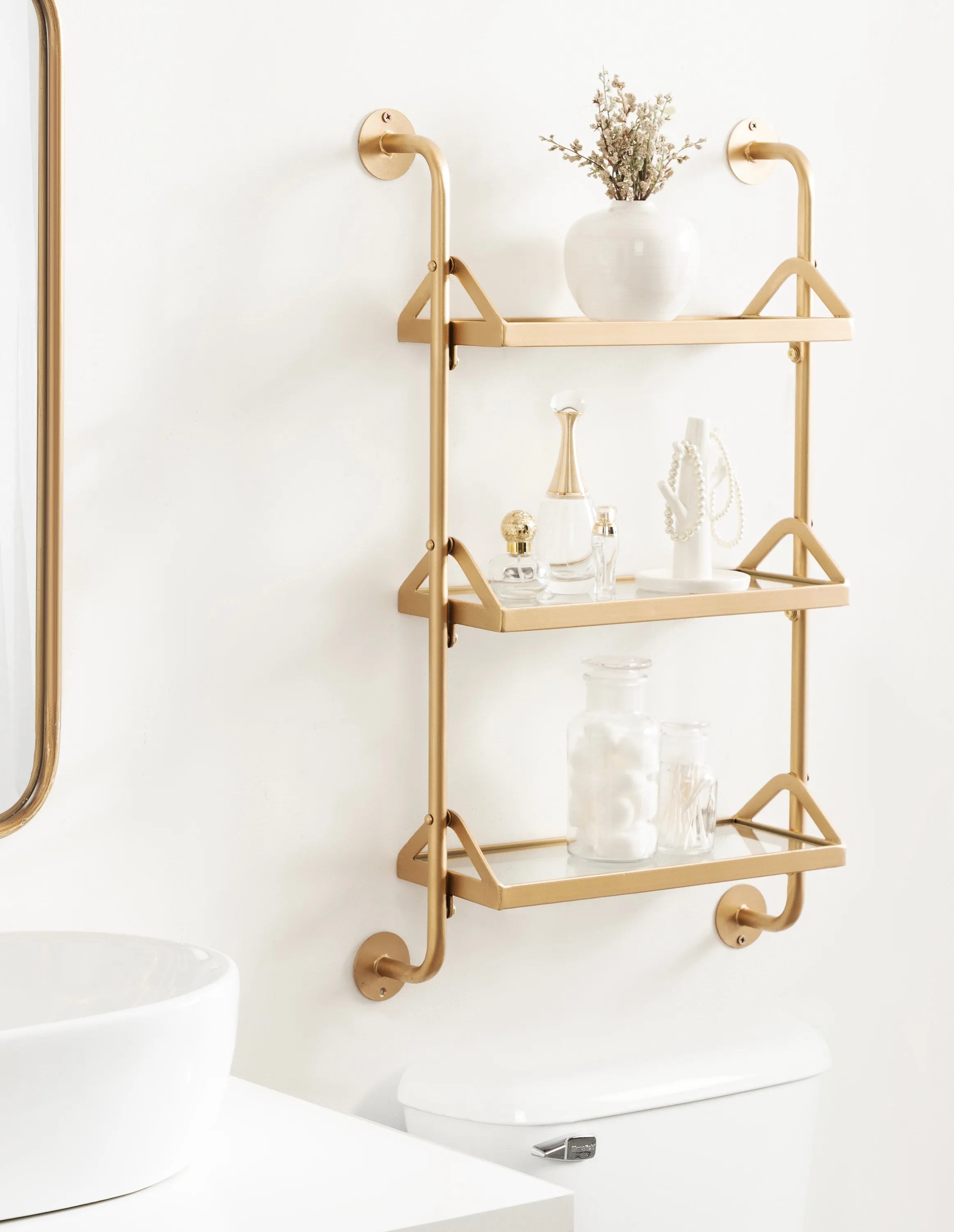 Marit Three-Tier Wall Shelf