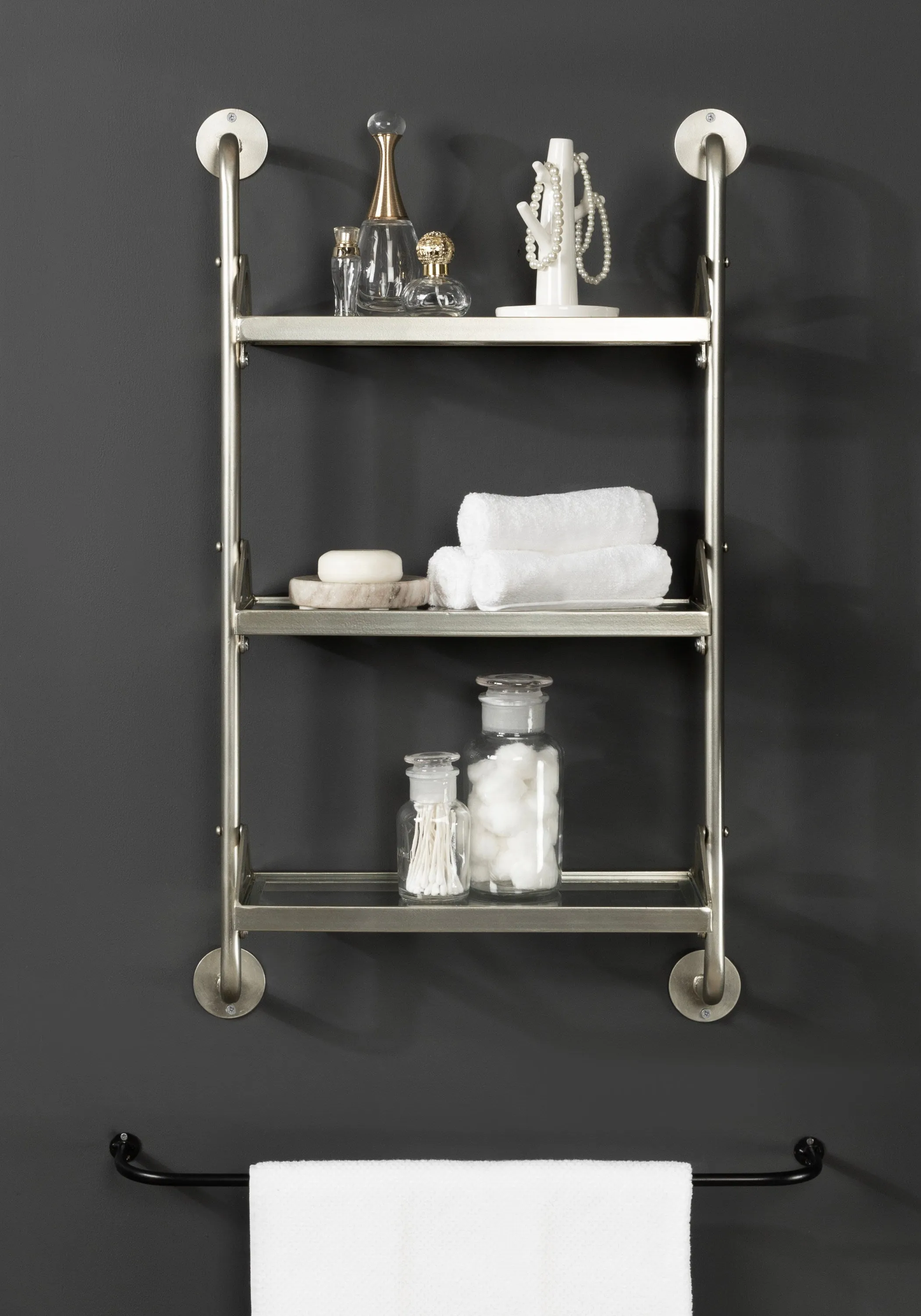 Marit Three-Tier Wall Shelf