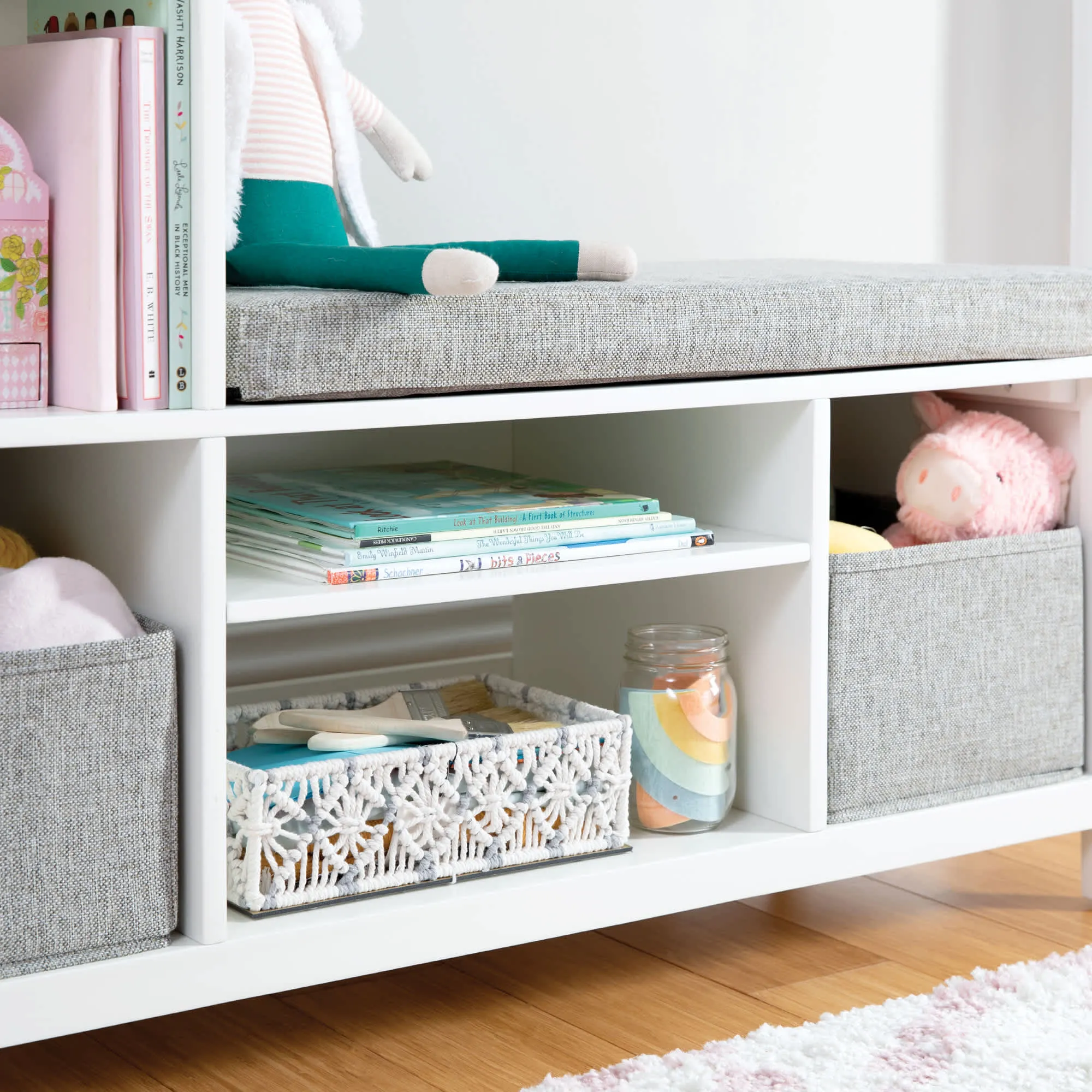 Martha Stewart Kids' Jr. Reading Nook with Bins