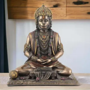 Meditating Hanuman Ji Idol