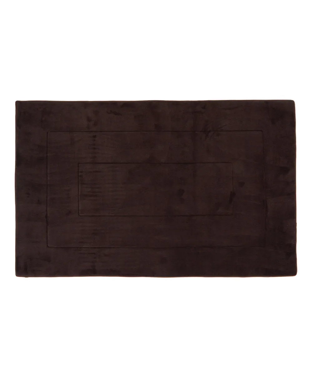 Memory Foam Area Rug, 40 x 64 in, Coffee Brown
