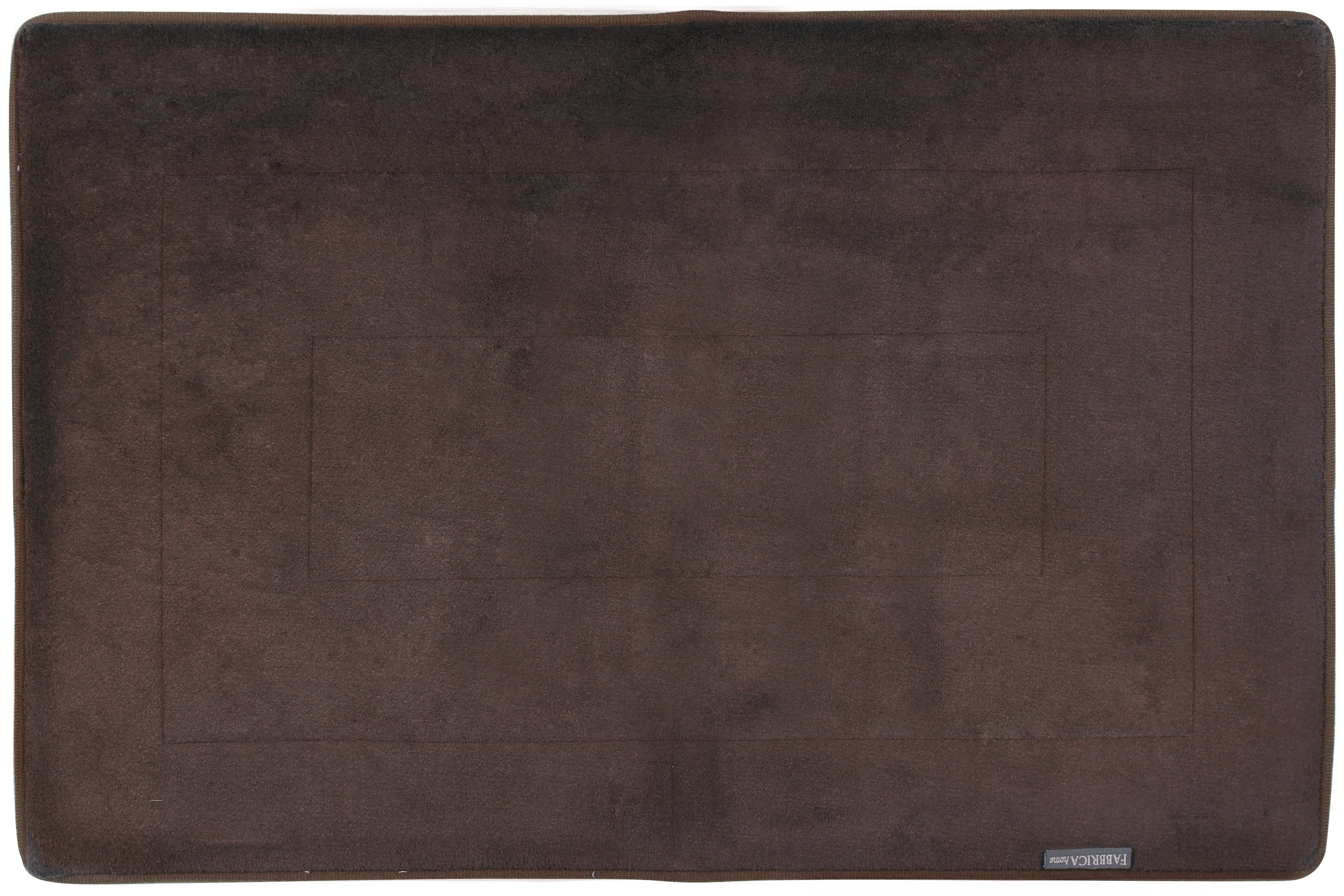 Memory Foam Area Rug, 40 x 64 in, Coffee Brown