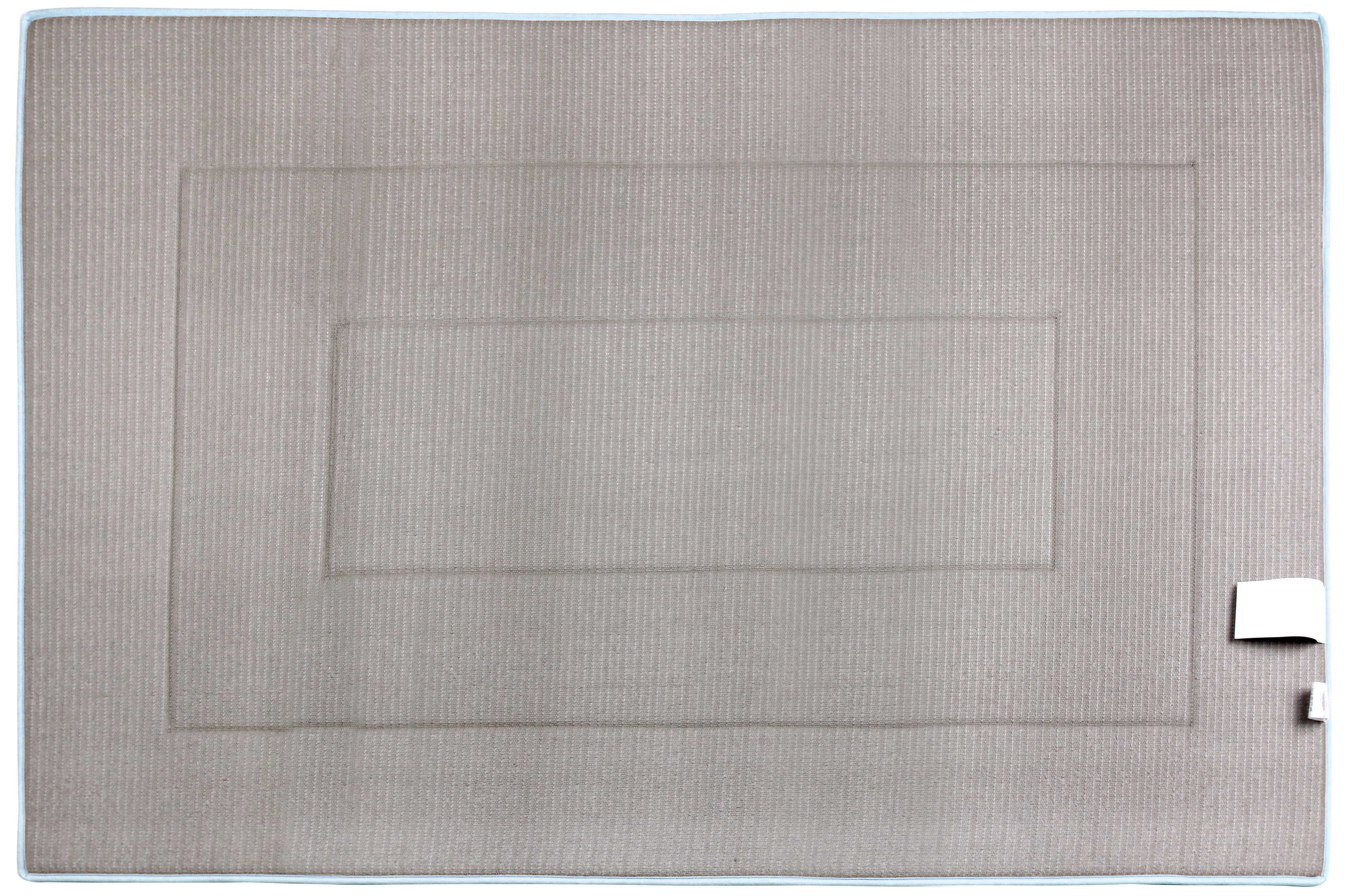 Memory Foam Area Rug, 40 x 64 in, Sky Blue