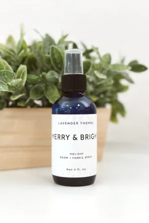 Merry & Bright Holiday Room & Fabric Spray