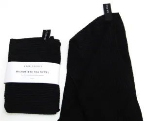 Microfibre Tea Towel - Black