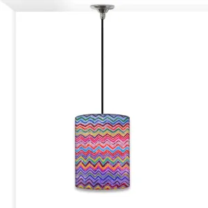 Mini Ceiling Pendant Lamp - Colorful Lines