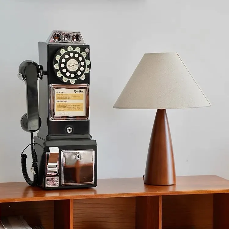 Minimalist Wood Base Table Lamp