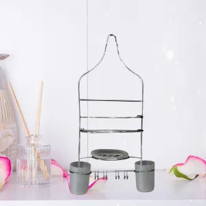 Multipurpose Stainless Steel Bathroom Shelf and Rack / Shower Caddy / Bathroom Storage Shelf / Holder / Bathroom Accessories for Home