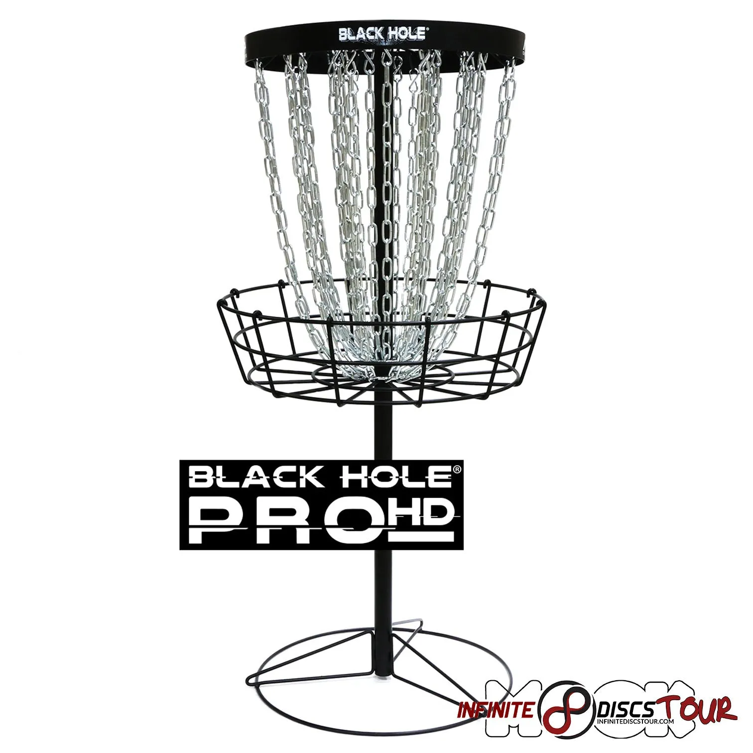 MVP Black Hole Pro HD Portable Basket