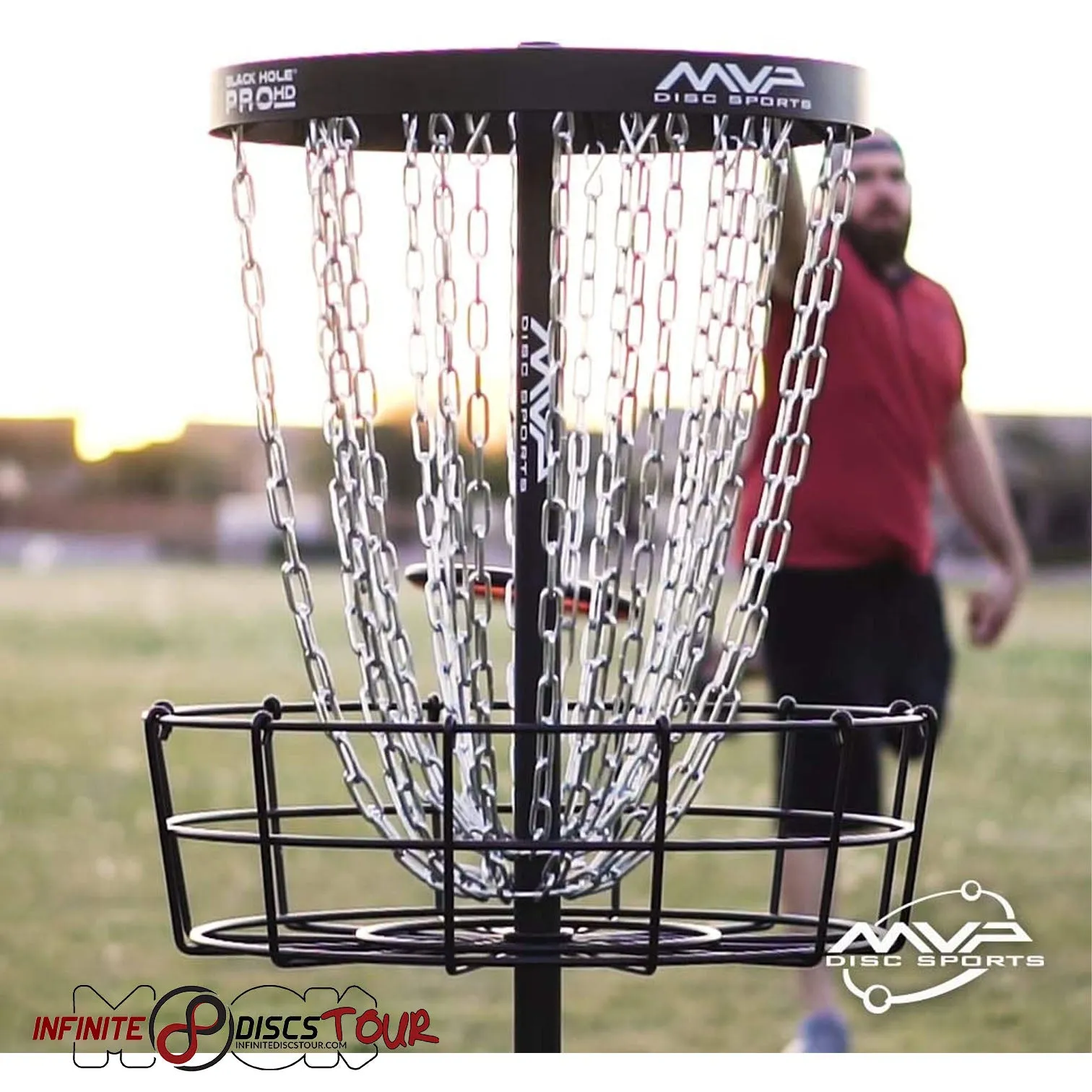 MVP Black Hole Pro HD Portable Basket
