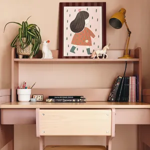 Neat Bookshelf Hutch