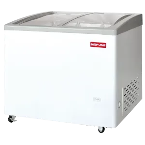 New Air 61" Ice Cream Freezer with Slide Glass Top 14 Cu. Ft. - NIF-61-CG