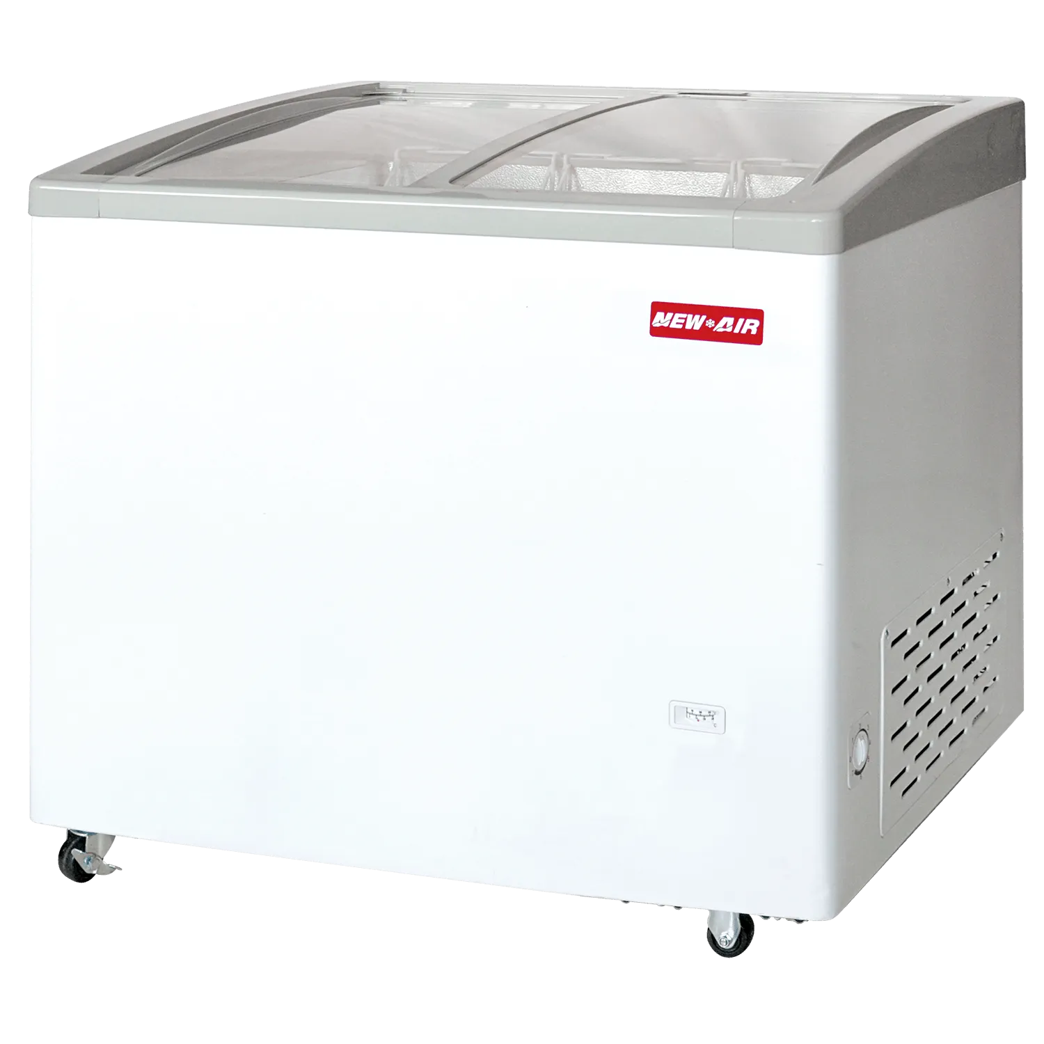 New Air 61" Ice Cream Freezer with Slide Glass Top 14 Cu. Ft. - NIF-61-CG