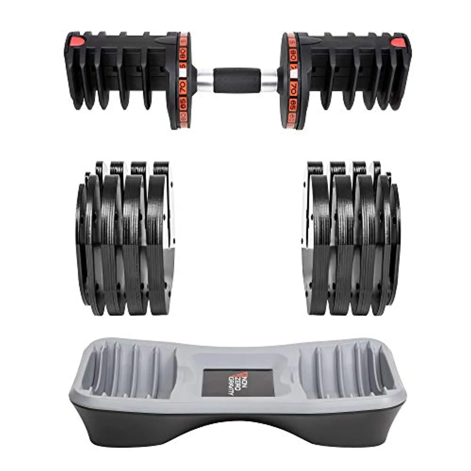 Nonzero Gravity PowerDyne Adjustable Dumbbell Weights