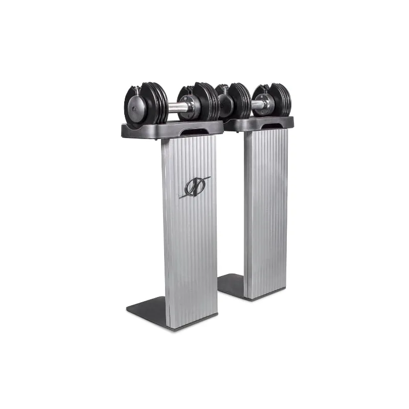 NordicTrack 12.5 Lb. Adjustable Dumbbells with Weight Stands, Sold As Pair