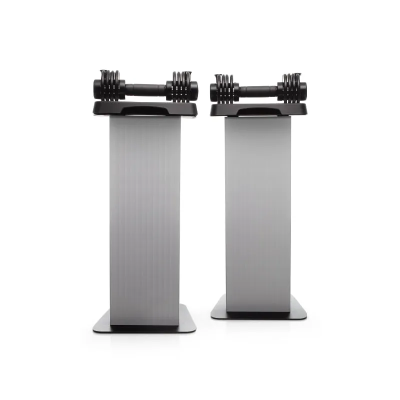 NordicTrack 12.5 Lb. Adjustable Dumbbells with Weight Stands, Sold As Pair